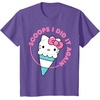 image:imageHello Kitty Ice Cream Cone Scoops I Did It Again TShirtPurple Heather