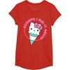 image:imageHello Kitty Ice Cream Cone Scoops I Did It Again TShirtRed