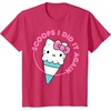 image:imageHello Kitty Ice Cream Cone Scoops I Did It Again TShirtRed Heather
