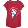 image:imageHello Kitty Ice Cream Cone Scoops I Did It Again TShirtRed Heather
