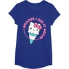 image:imageHello Kitty Ice Cream Cone Scoops I Did It Again TShirtRoyal Blue
