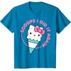 image:imageHello Kitty Ice Cream Cone Scoops I Did It Again TShirtSapphire Blue