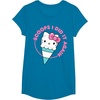 image:imageHello Kitty Ice Cream Cone Scoops I Did It Again TShirtSapphire Blue