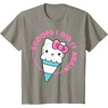 image:imageHello Kitty Ice Cream Cone Scoops I Did It Again TShirtSlate Grey