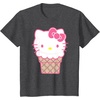 image:imageHello Kitty Ice Cream Cone TShirtDark Heather Grey