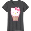 image:imageHello Kitty Ice Cream Cone TShirtDark Heather Grey
