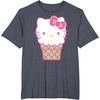 image:imageHello Kitty Ice Cream Cone TShirtHeather Blue