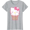 image:imageHello Kitty Ice Cream Cone TShirtHeather Grey