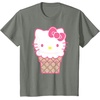 image:imageHello Kitty Ice Cream Cone TShirtOlive Heather