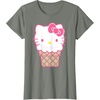 image:imageHello Kitty Ice Cream Cone TShirtOlive Heather