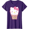 image:imageHello Kitty Ice Cream Cone TShirtPurple