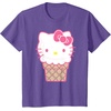 image:imageHello Kitty Ice Cream Cone TShirtPurple Heather