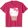 image:imageHello Kitty Ice Cream Cone TShirtRed Heather
