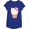 image:imageHello Kitty Ice Cream Cone TShirtRoyal Blue