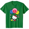 image:imageHello Kitty Im 1 Birthday Tee TShirtKelly Green