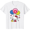 image:imageHello Kitty Im 4 Birthday TShirt TShirtWhite