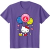image:imageHello Kitty Im 6 Birthday TShirt Tees for Girls Kids Sixth Birthday Party ShirtsPurple Heather