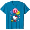 image:imageHello Kitty Im 8 Birthday TShirt TShirtSapphire Blue