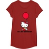 image:imageHello Kitty Its My Birthday TShirt SmallCranberry Red