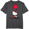 image:imageHello Kitty Its My Birthday TShirt SmallDark Heather Grey