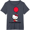 image:imageHello Kitty Its My Birthday TShirt SmallHeather Blue