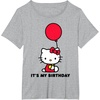 image:imageHello Kitty Its My Birthday TShirt SmallHeather Grey
