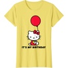 image:imageHello Kitty Its My Birthday TShirt SmallLemon Yellow