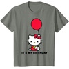 image:imageHello Kitty Its My Birthday TShirt SmallOlive Heather