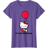 image:imageHello Kitty Its My Birthday TShirt SmallPurple Heather
