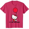 image:imageHello Kitty Its My Birthday TShirt SmallRed Heather