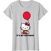 image:imageHello Kitty Its My Birthday TShirt SmallSilver Grey