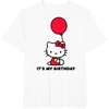 image:imageHello Kitty Its My Birthday TShirt SmallWhite
