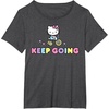 image:imageHello Kitty Keep Going TShirtDark Heather Grey
