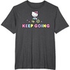 image:imageHello Kitty Keep Going TShirtDark Heather Grey