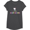 image:imageHello Kitty Keep Going TShirtDark Heather Grey