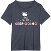 image:imageHello Kitty Keep Going TShirtHeather Blue