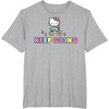 image:imageHello Kitty Keep Going TShirtHeather Grey