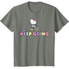 image:imageHello Kitty Keep Going TShirtOlive Heather