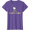 image:imageHello Kitty Keep Going TShirtPurple Heather