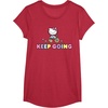 image:imageHello Kitty Keep Going TShirtRed Heather