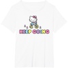 image:imageHello Kitty Keep Going TShirtWhite