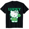 image:imageHello Kitty Lucky Clover Tee Shirt TShirtBlack