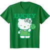 image:imageHello Kitty Lucky Clover Tee Shirt TShirtKelly Green