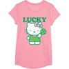 image:imageHello Kitty Lucky Clover Tee Shirt TShirtPink