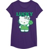 image:imageHello Kitty Lucky Clover Tee Shirt TShirtPurple