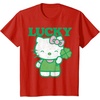 image:imageHello Kitty Lucky Clover Tee Shirt TShirtRed