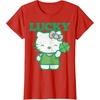 image:imageHello Kitty Lucky Clover Tee Shirt TShirtRed