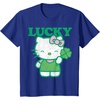 image:imageHello Kitty Lucky Clover Tee Shirt TShirtRoyal Blue