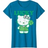 image:imageHello Kitty Lucky Clover Tee Shirt TShirtSapphire Blue