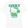 image:imageHello Kitty Lucky Clover Tee Shirt TShirtWhite